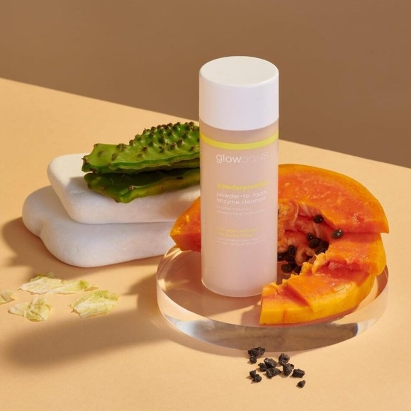 Glow Oasis Powderporefect Powder To Foam Enzyme Cleanser New In Box - Picture 1 of 9